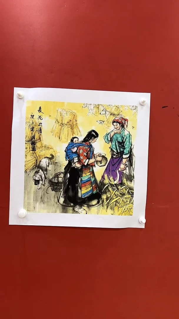 国画王月新国画作品