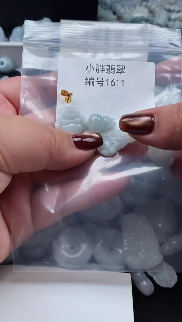 颈饰未镶嵌翡翠缅甸天然A货翡翠1611