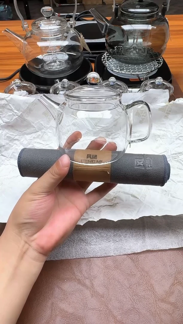 风谜/花语德悦壶透明色+茶巾