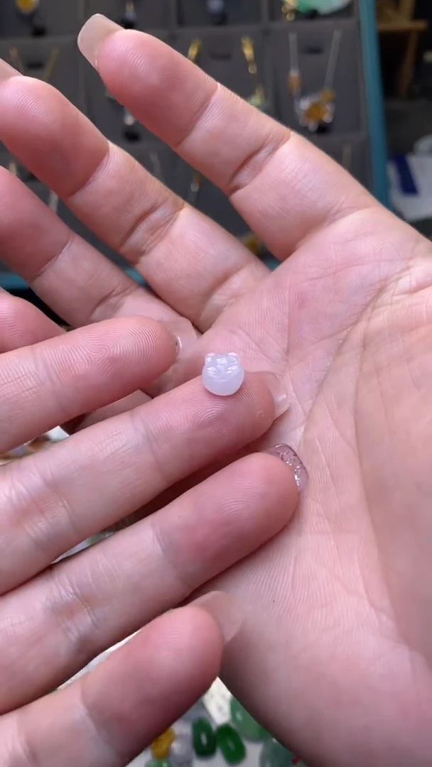 颈饰未镶嵌翡翠净货35837