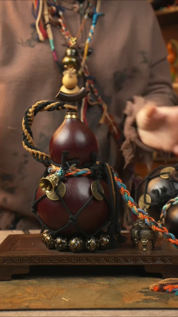 148大漆一物一拍记葫堂出品【不带手串】