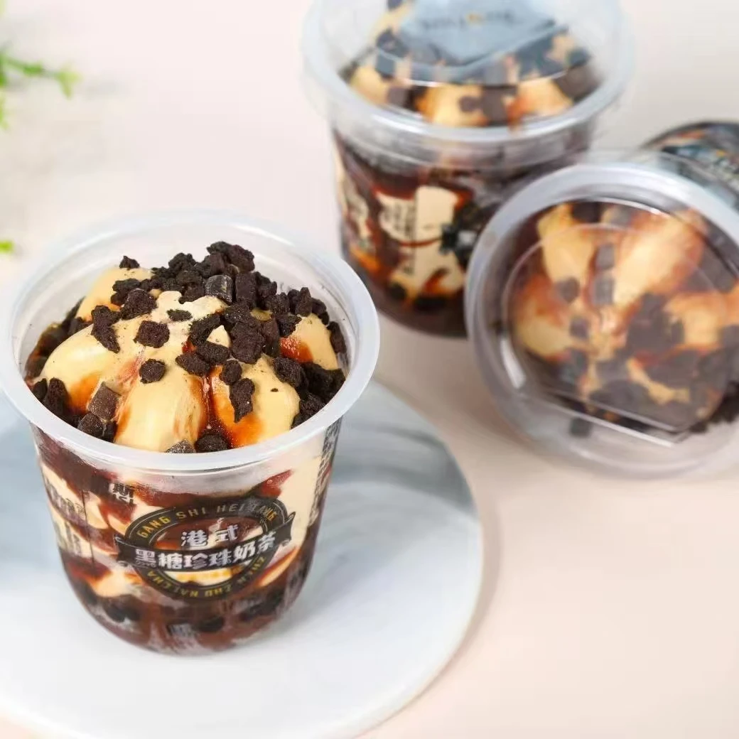 佰斯黑糖珍珠蛋糕杯60g网红雪糕