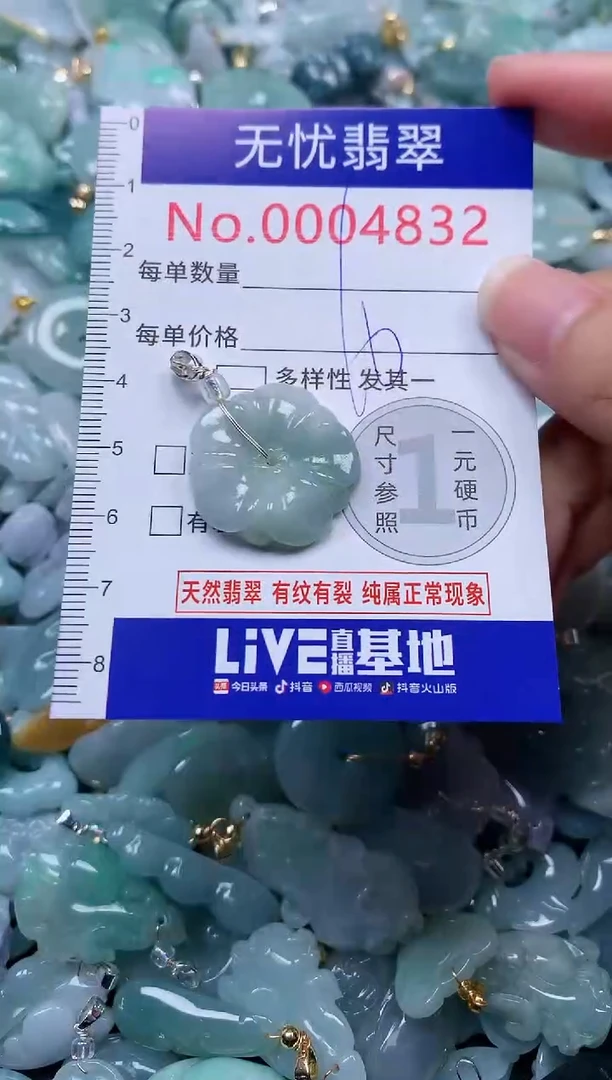 颈饰未镶嵌翡翠4832
