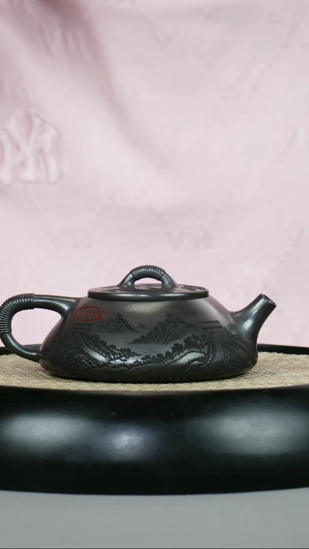 石黄 剑流石瓢 刻绘