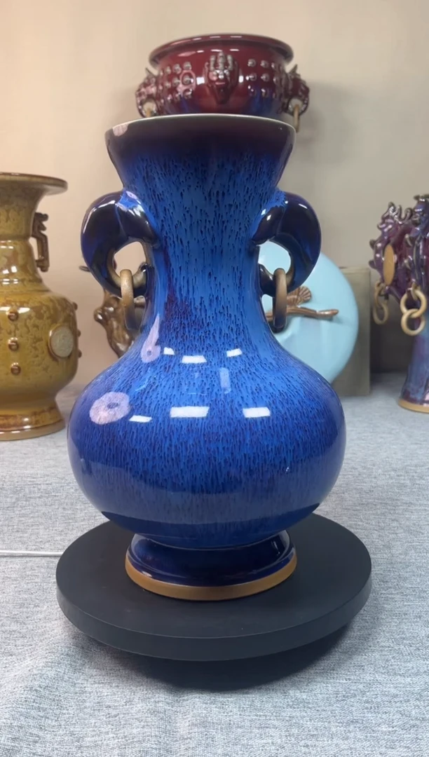 摆件神垕钧瓷收藏工艺品