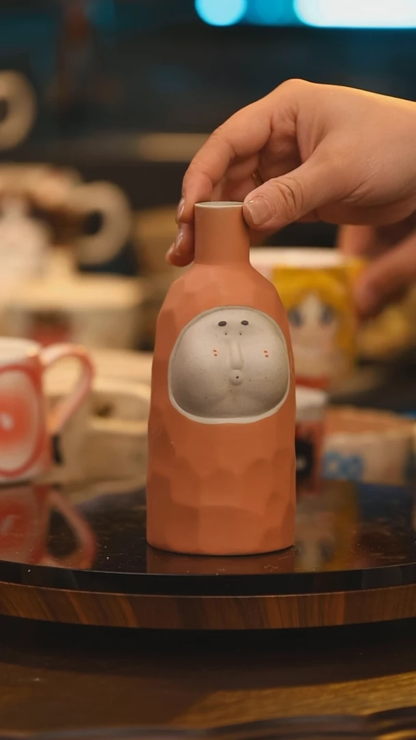 【闪购商品】摆件景德镇高温釉下彩手绘