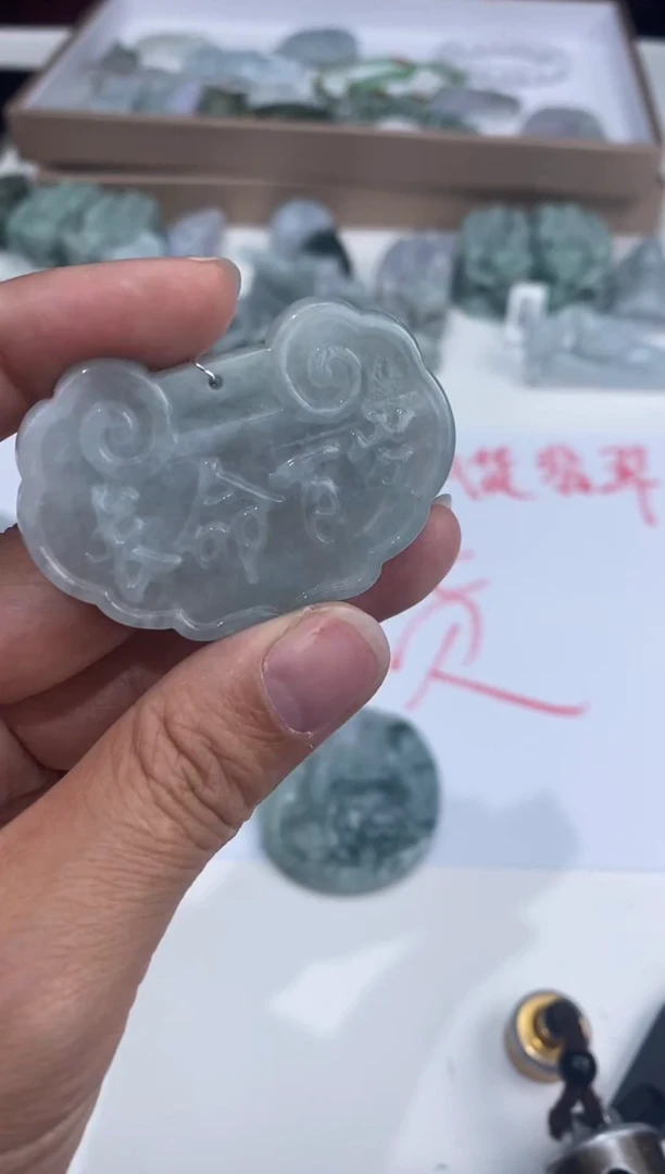吊坠(不含链)未镶嵌翡翠006239