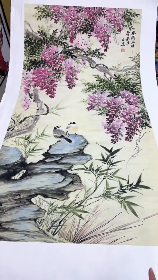国画九霄甄选国画作品zhb117