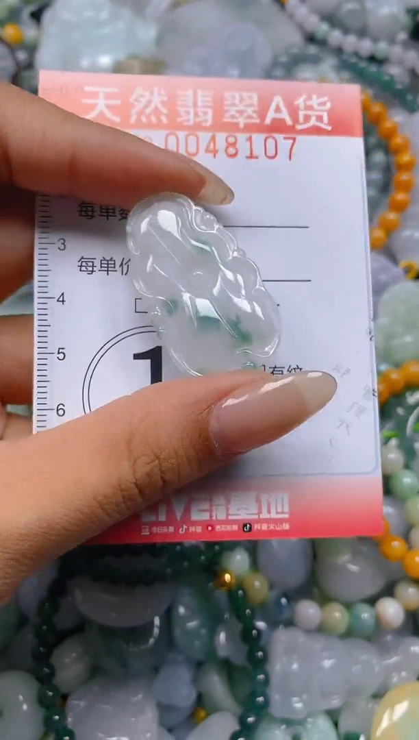 翡翠未镶嵌颈饰闪购0048107
