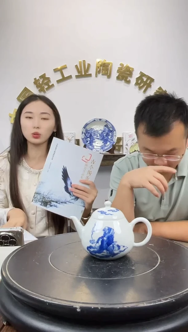壶景德镇陶瓷手工手绘壶