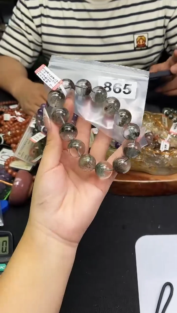 水晶手串未镶嵌手串865