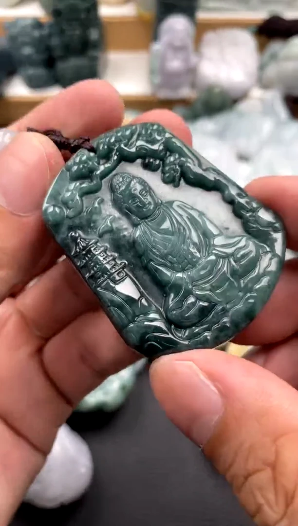 吊坠(不含链)未镶嵌翡翠1