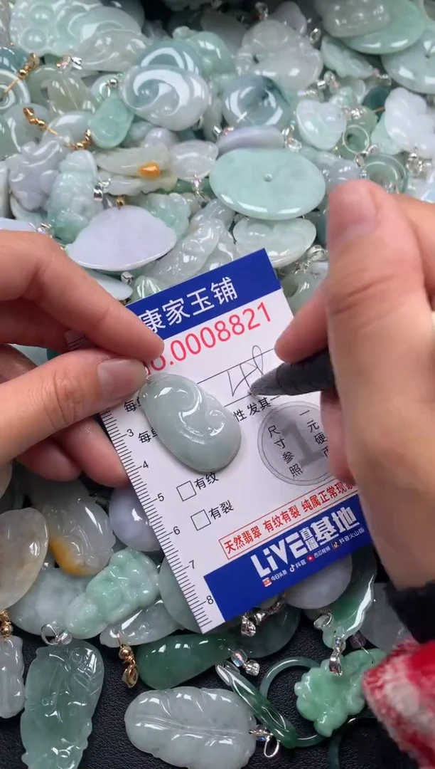 颈饰未镶嵌翡翠8821