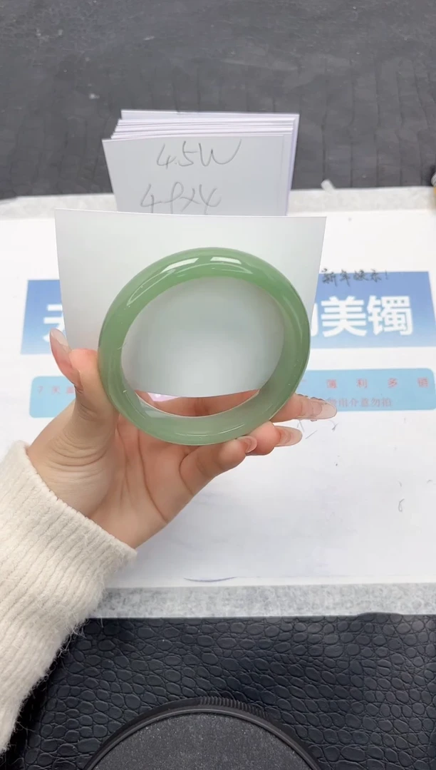 【闪购商品】石英质玉手镯未镶嵌Y369-59