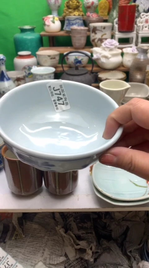 【闪购商品】盖碗海外回流瓷器