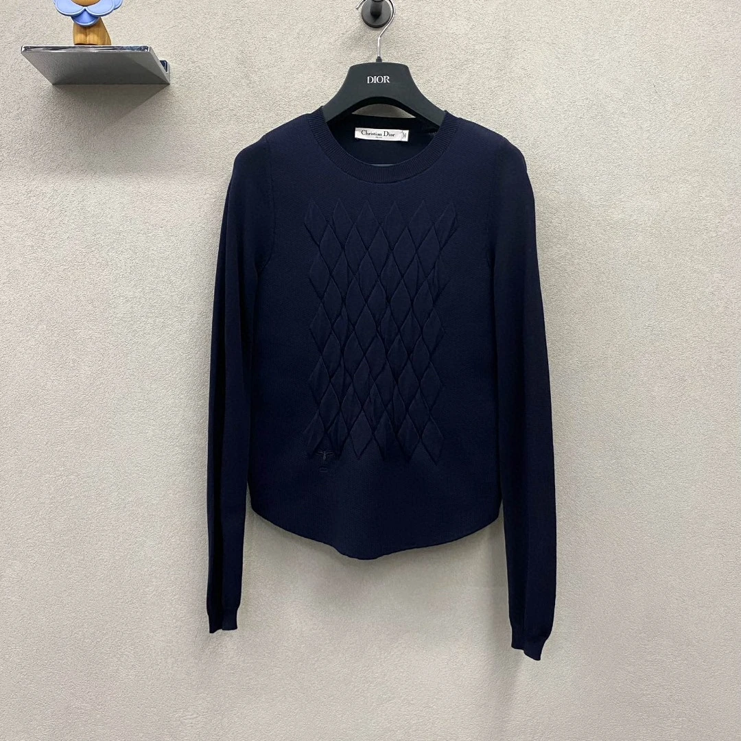 99新 DIOR/迪奥 藏蓝色衬衫/尺码36/UH005094