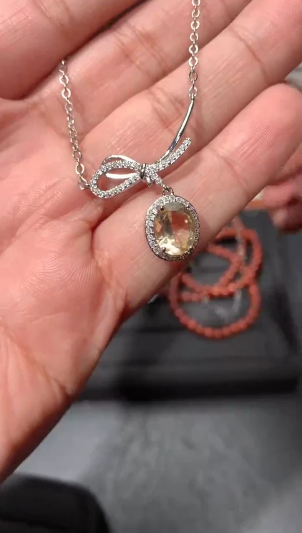 颈饰未镶嵌水晶K117