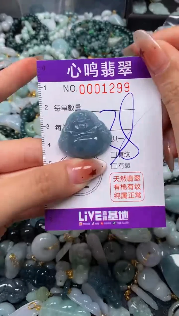 翡翠未镶嵌颈饰闪购001299