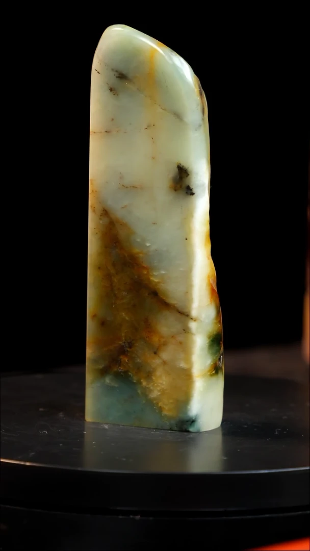 寿山石瓷白蓝稀少品种