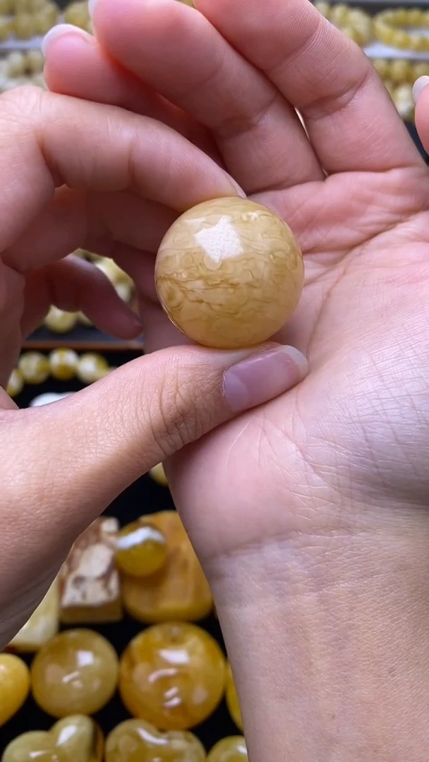 裸石蜜蜡未镶嵌葵.37尺寸28+