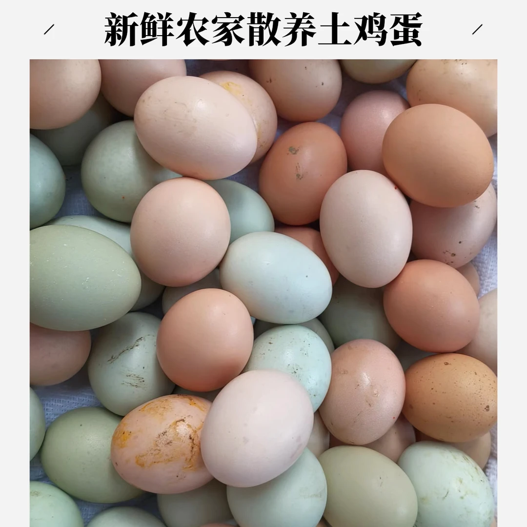 锦想吃锦想吃农家土鸡蛋2元/个，22.8元/斤正宗农家养