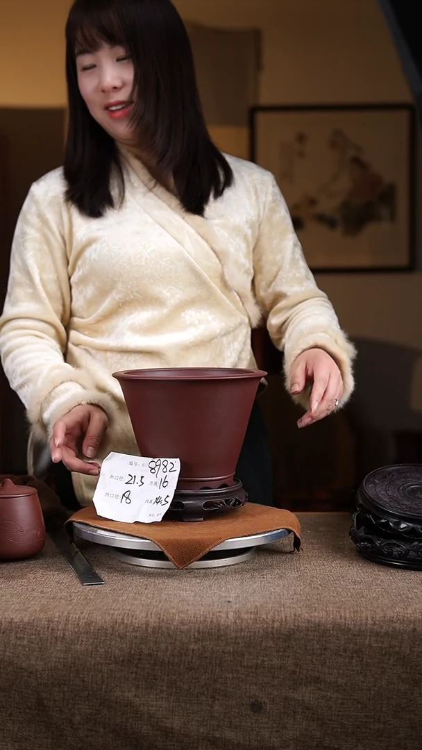 【闪购商品】紫砂花盆紫砂花盆8982