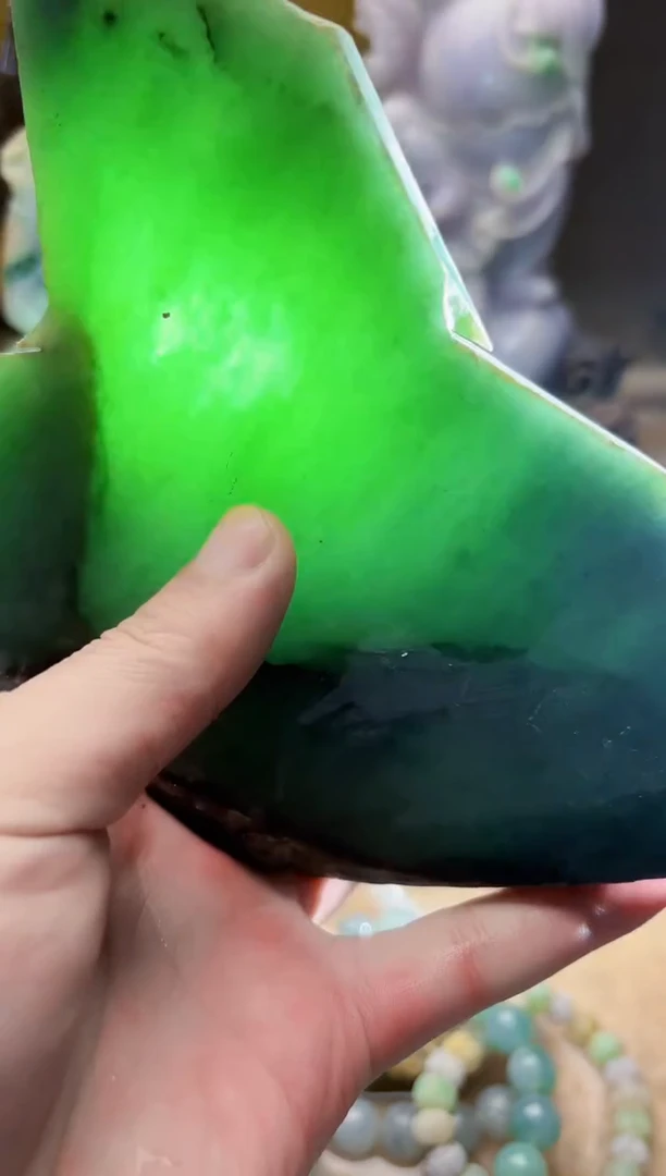 未镶嵌挂件翡翠A货张麦8921