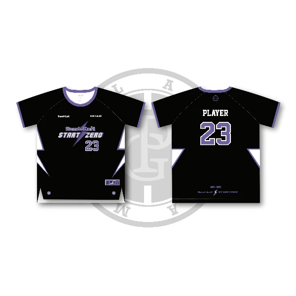 全定制短袖投篮服美式运动T恤数码印闪电插肩开衩夏季速干印字号