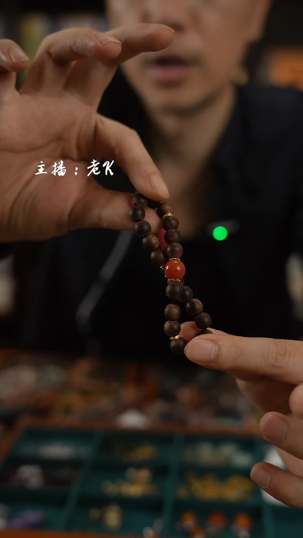 手串沉香沉香设计款单圈手串-157