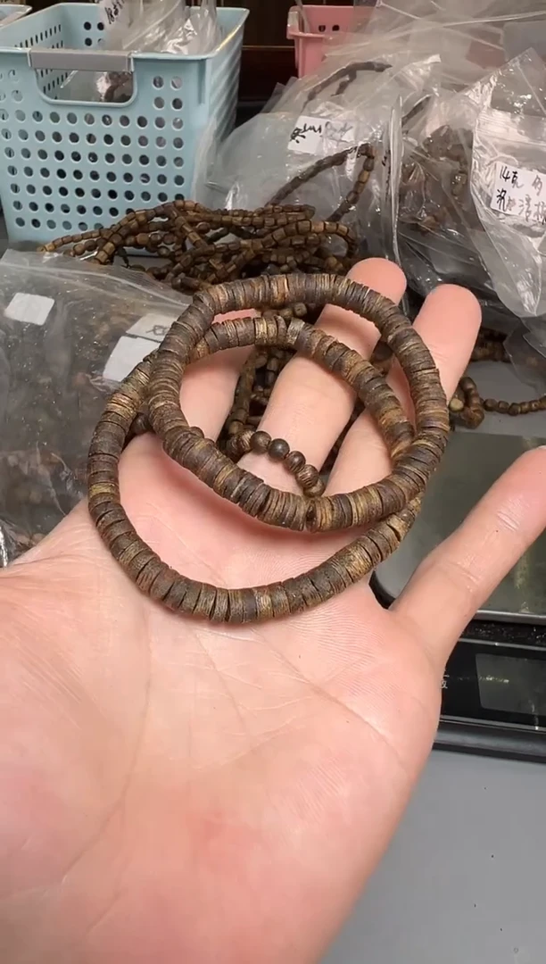 沉香碎屑沉香725号张勺子06片片配碎屑香粉多样性发一5