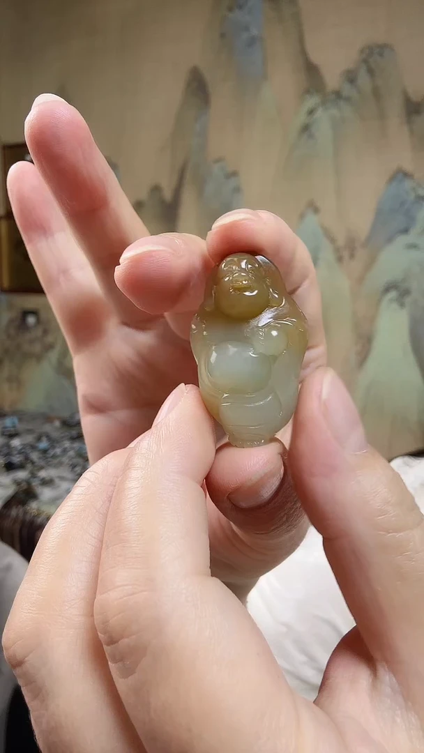 颈饰未镶嵌和田玉.