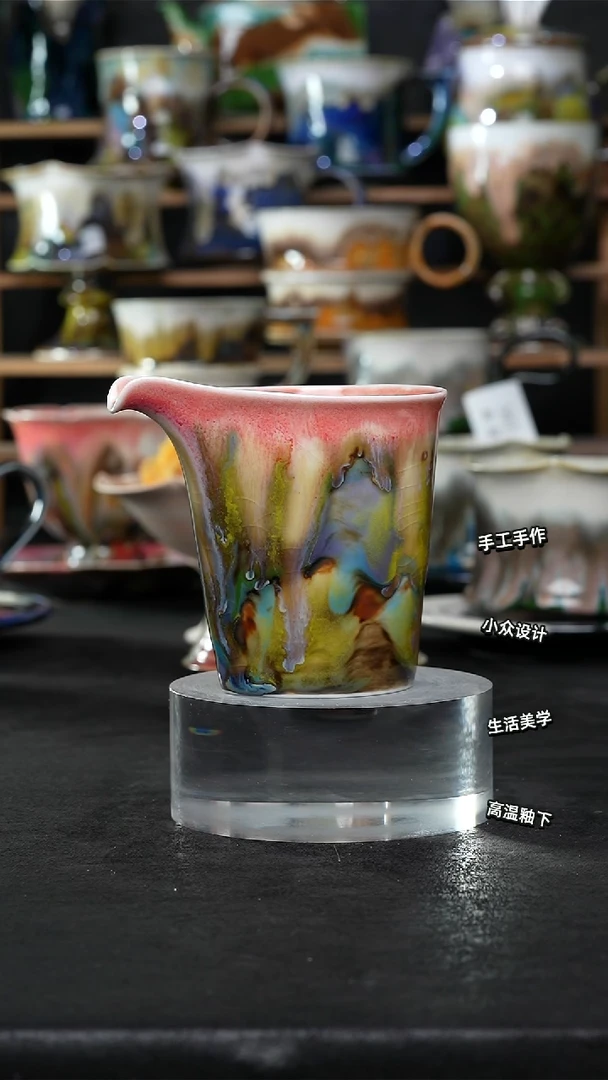 设计师款景德镇森涩手创陶瓷（食品级）650
