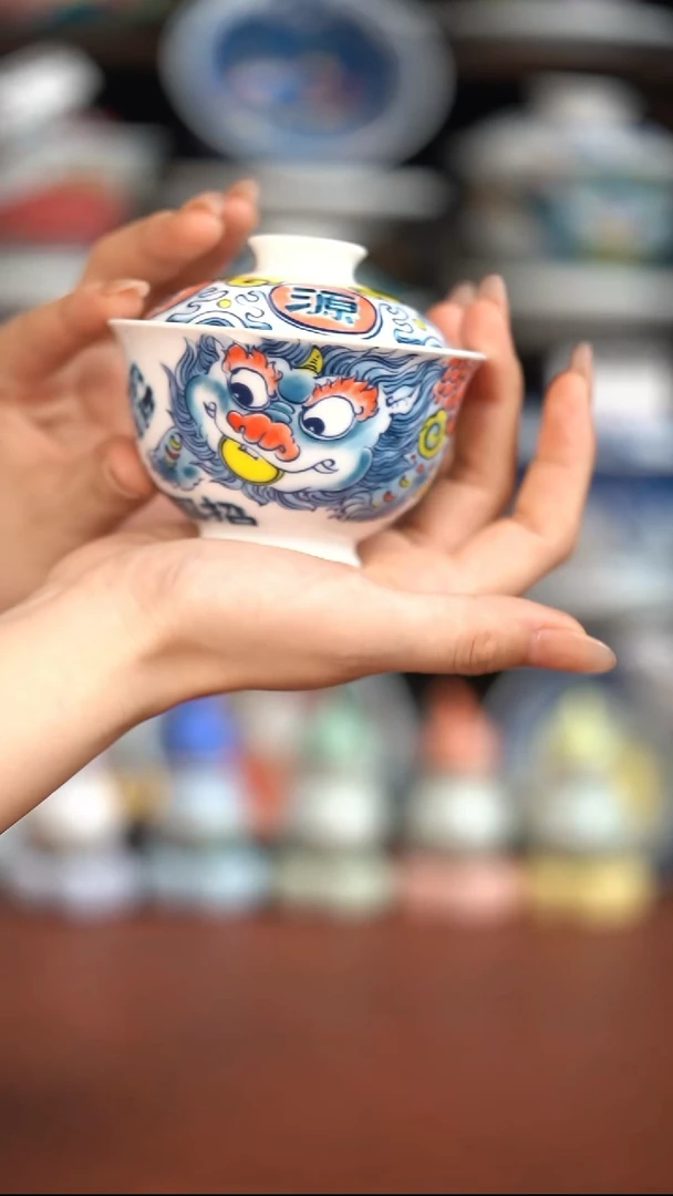 瓷片昨明盖碗（福利价格）
