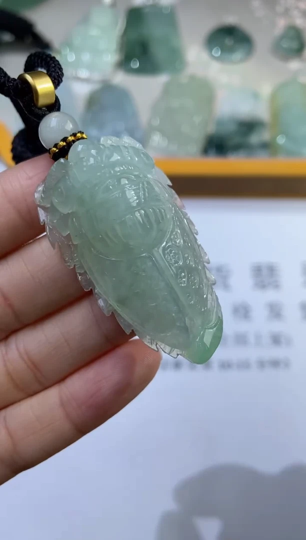 未镶嵌挂件翡翠375313     多人