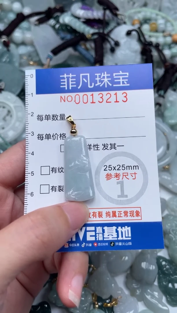颈饰未镶嵌翡翠13213