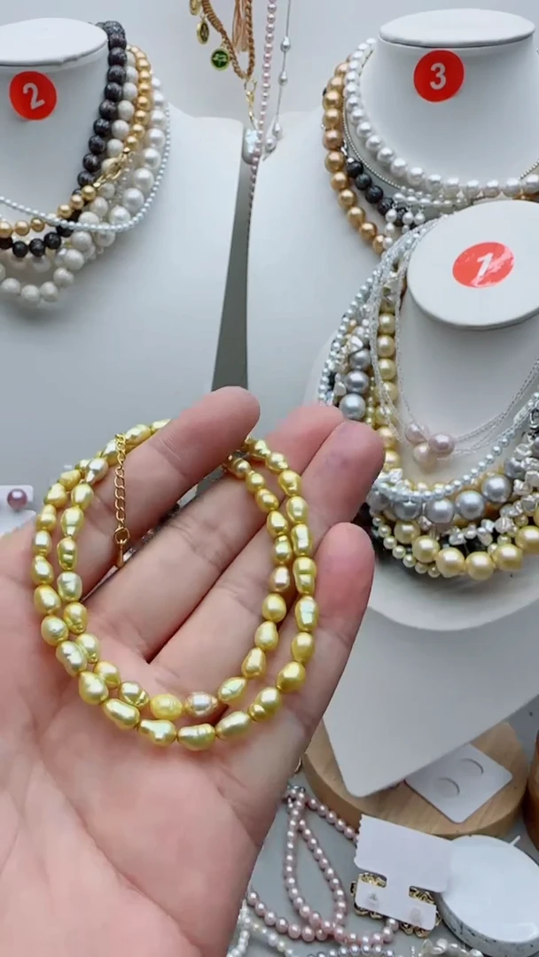 颈饰未镶嵌淡水珍珠1