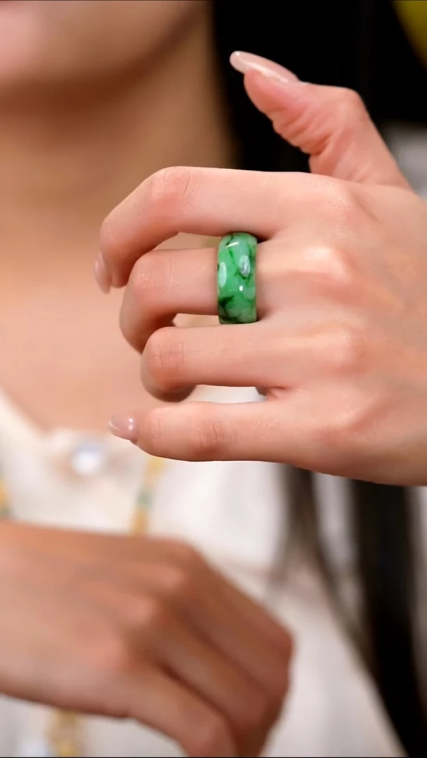 未镶嵌戒圈翡翠戒圈29