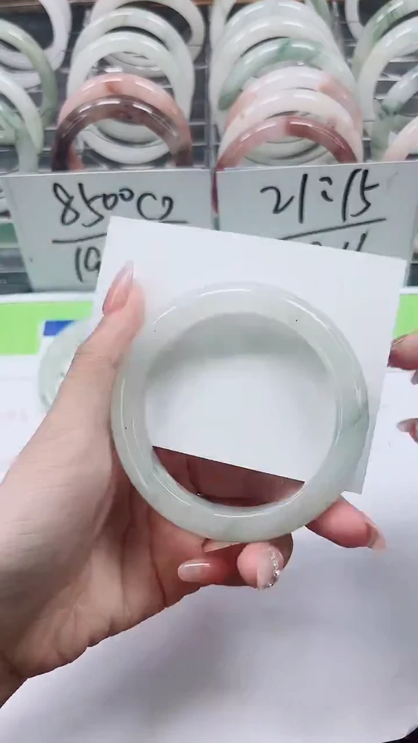 【闪购商品】石英质玉手镯未镶嵌A204-58/59