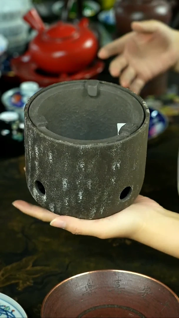 茶具还挺美，蹲下看看！