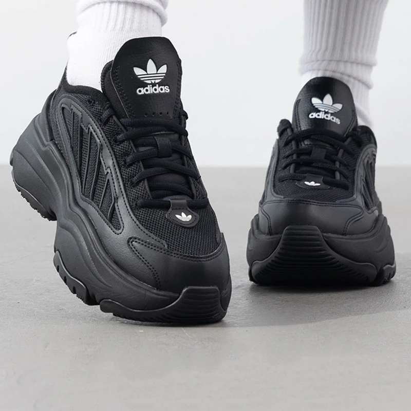 【达人专属】阿迪达斯三叶草女鞋老爹鞋2025春季新款厚底休闲运动鞋