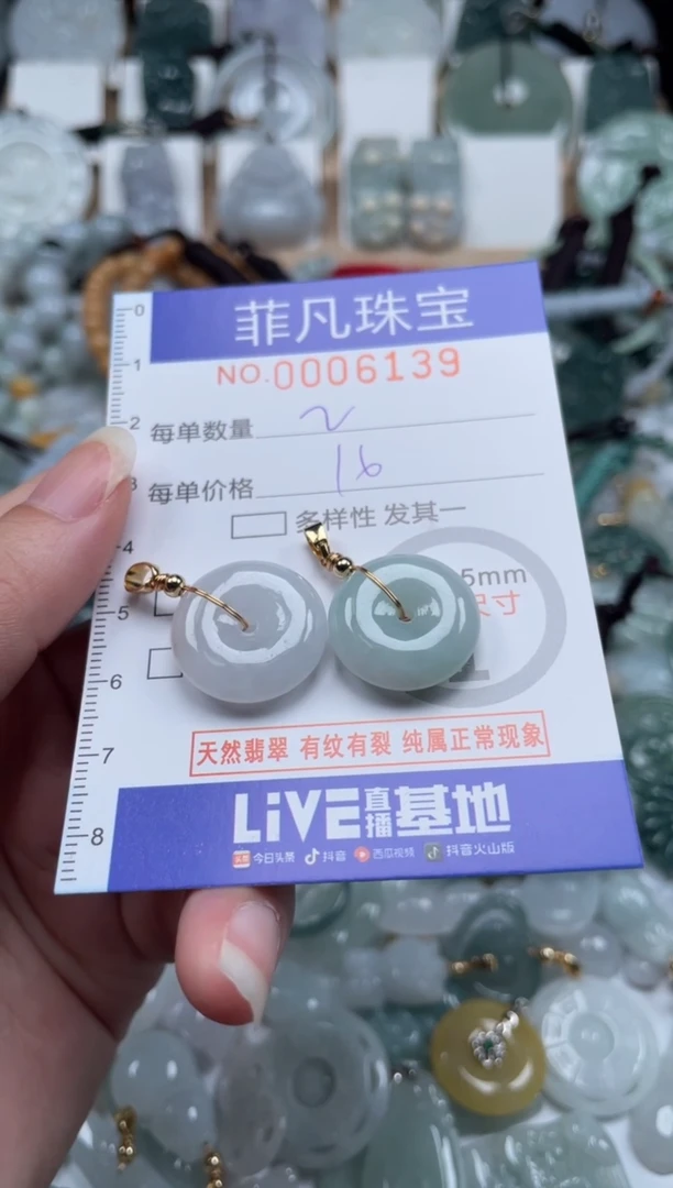 翡翠未镶嵌颈饰00..6139
