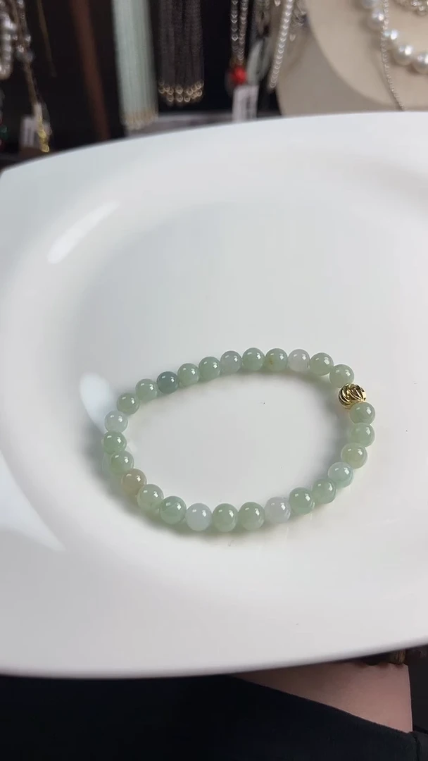 【闪购商品】翡翠手串未镶嵌兰亭序