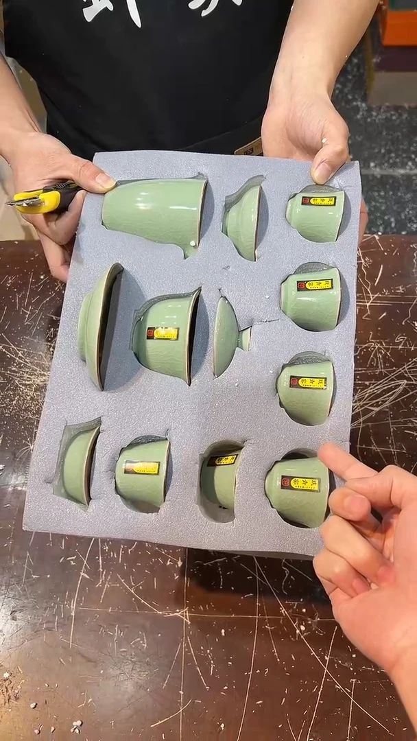 【闪购商品】清货搏赢甄选陶瓷茶具链接