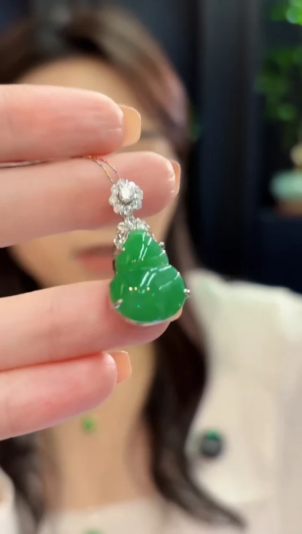 吊坠(不含链)未镶嵌翡翠 缅甸A货/支持复检/一件