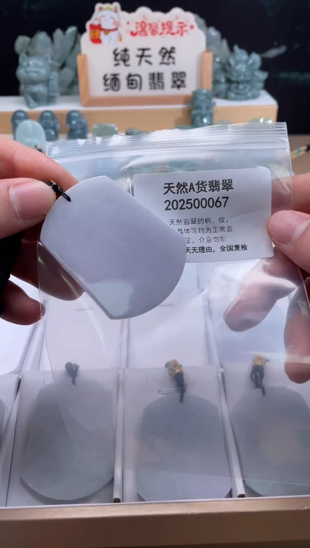 颈饰未镶嵌翡翠翠峰翡翠202512180049