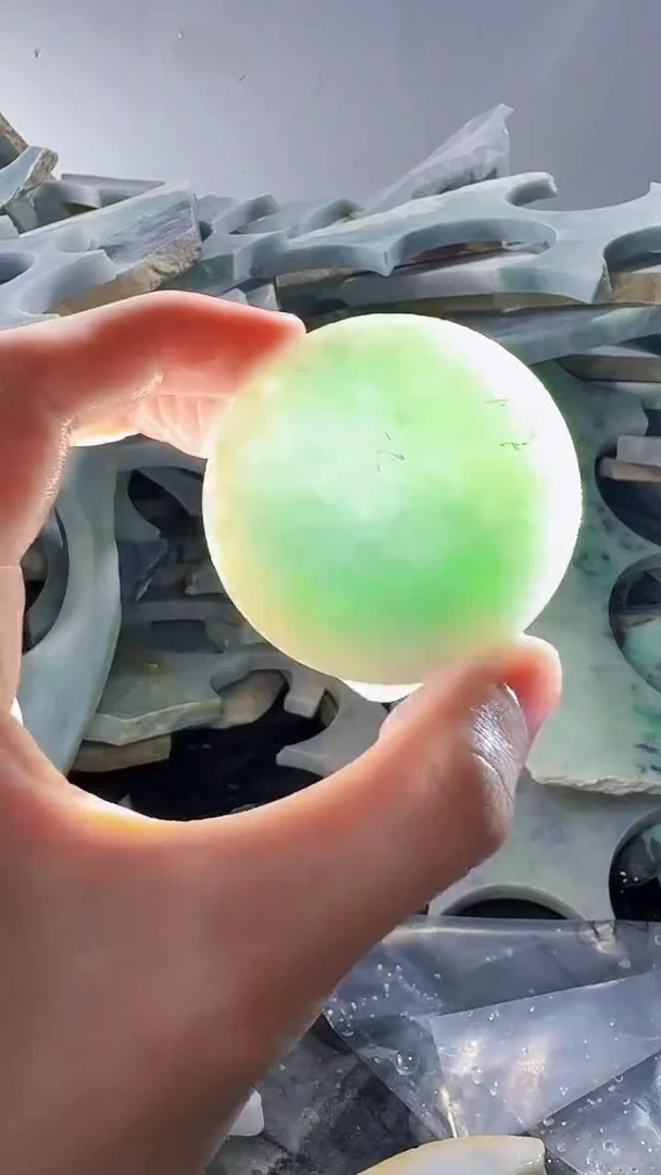 裸石翡翠缅甸翡翠A货文797