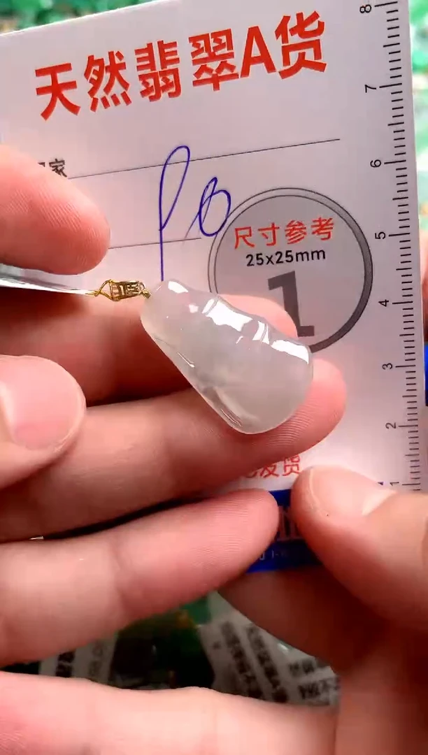 【闪购商品】翡翠颈饰18K金镶嵌13009265