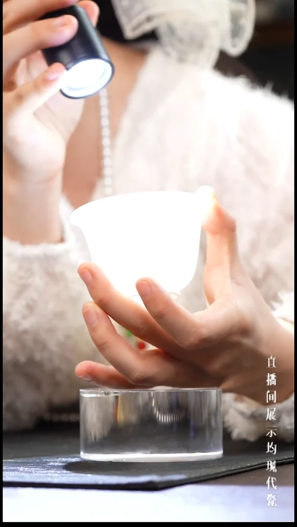 景德镇高白泥铃铛杯