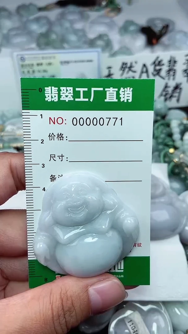 颈饰未镶嵌翡翠缅甸天然翡翠拍一发一0771