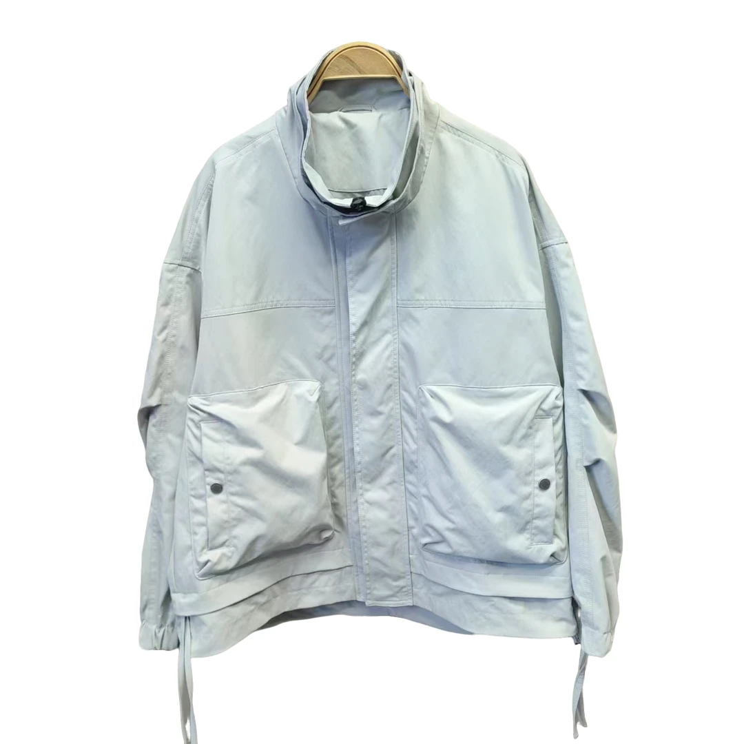 A1061     男女同款外套休闲时尚百搭宽松立领